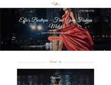 Tablet Screenshot of effiesboutique.com